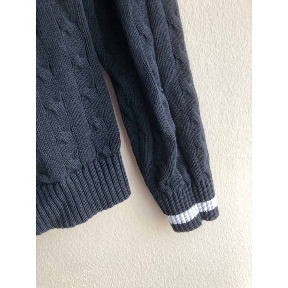 Lauren Ralph Lauren Womens Snap Button Sweater Black Size S/P - Picture 4 of 10
